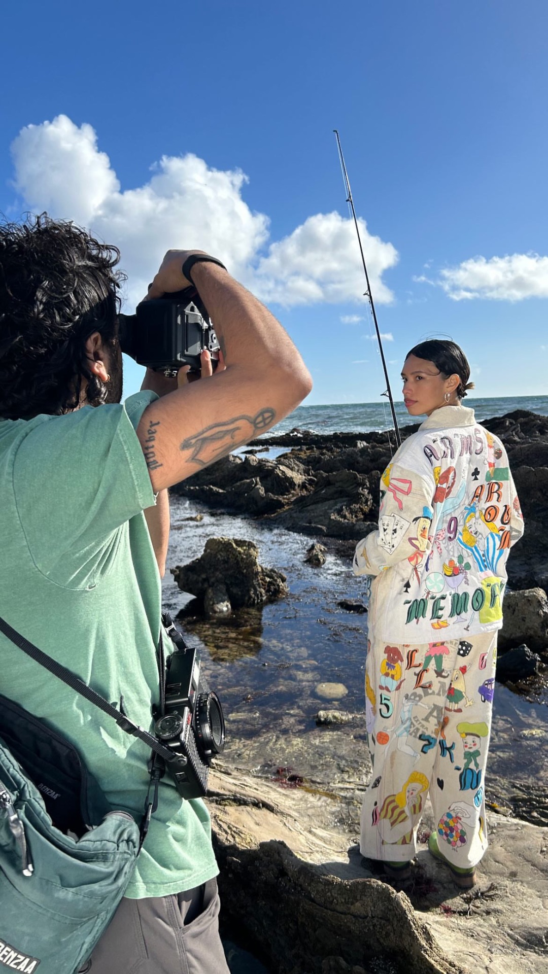 Shop 69 Tearz Brand Shoot behind the scenes 1