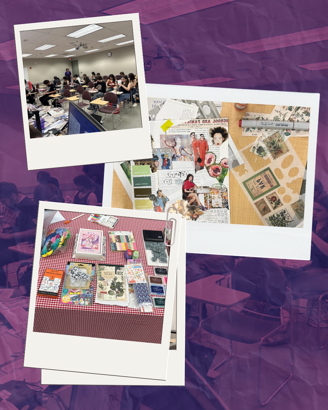 SD Mesa Zine Club, Workshop Collage