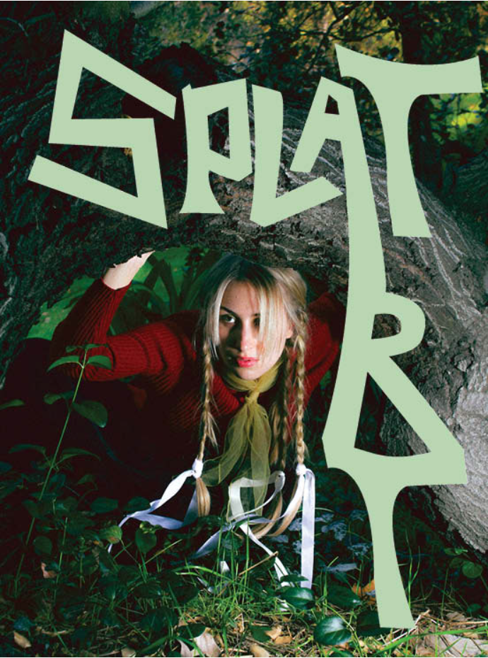 Splat Art Prints, Magazine Cover