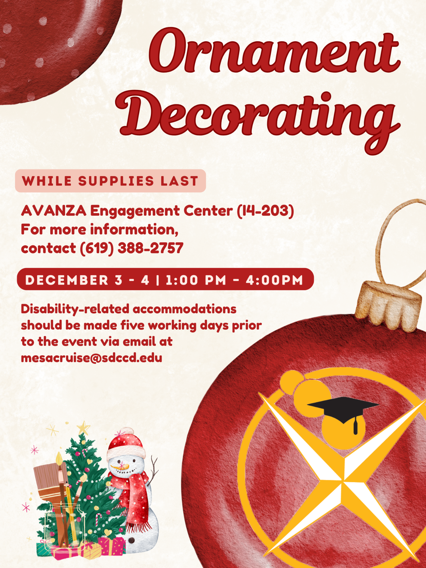 Avanza, Ornament Decorating