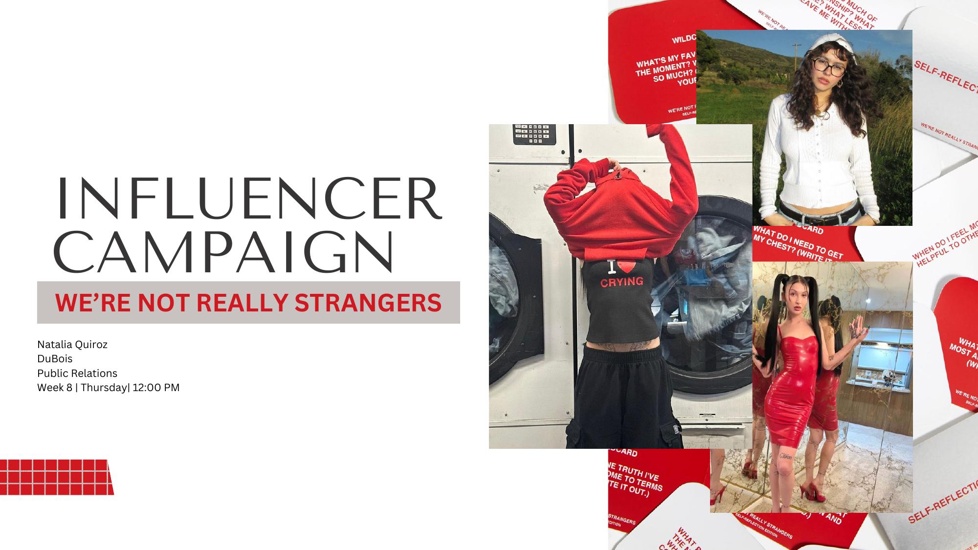 WNRS Influencer Campaign
