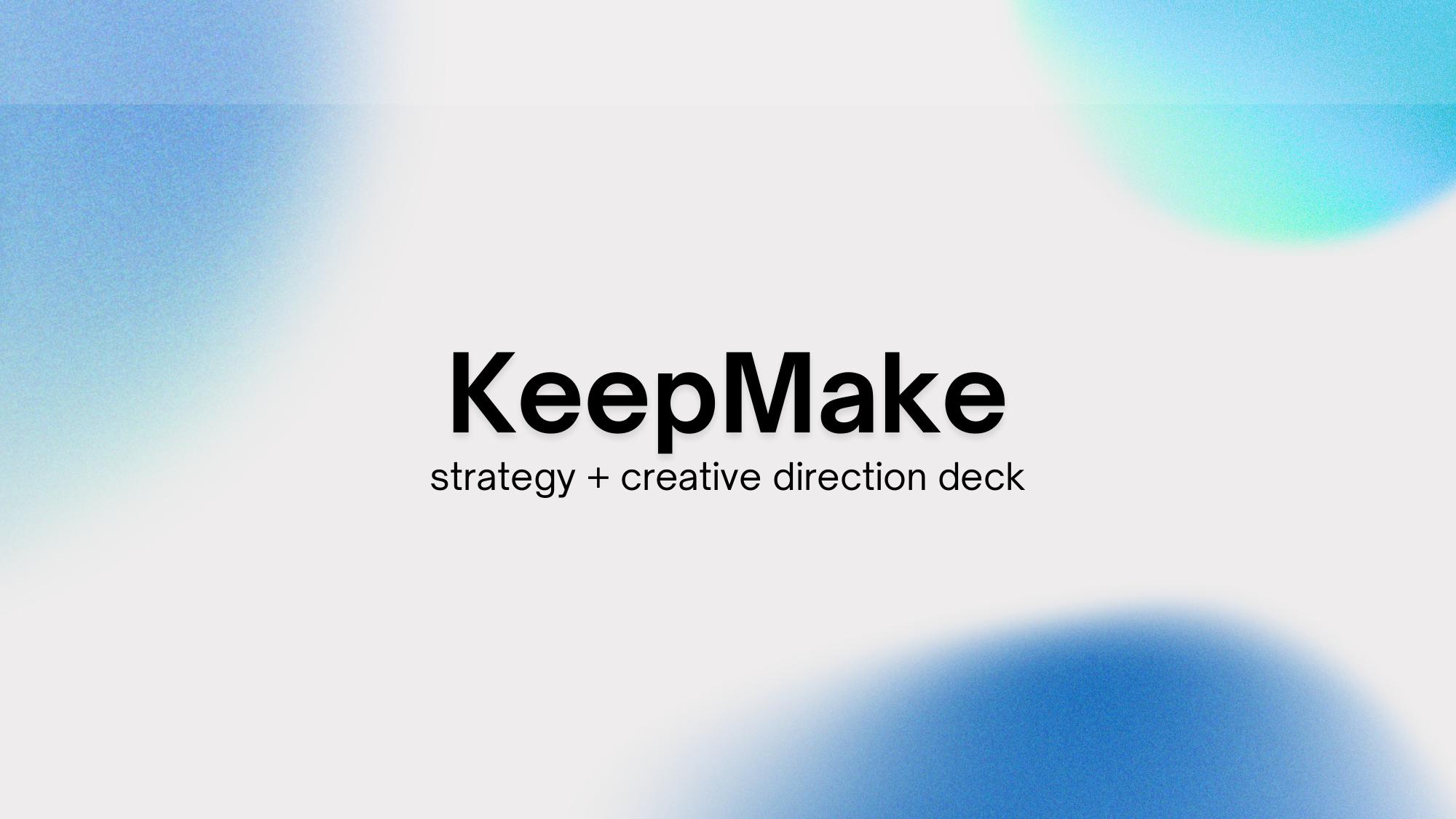 KeepMake, FAQ, Privacy & Competitors